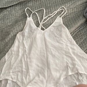 White tank top